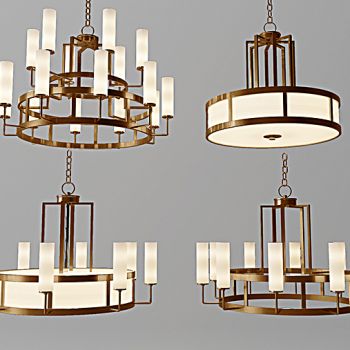 新中式铁艺吊灯