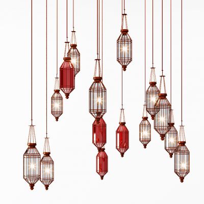 新中式灯笼吊灯