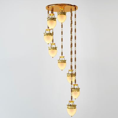 美式欧式东南亚铁艺金属吊灯