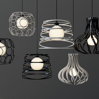 北欧铁艺现代简约创意吊灯具