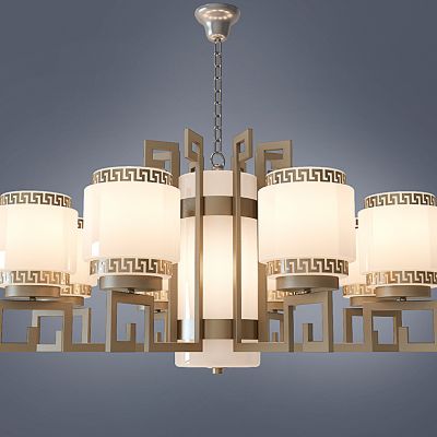 新中式金属吊灯