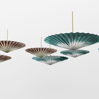 现代雨伞花伞吊饰吊灯