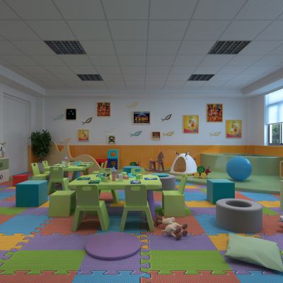 现代幼儿教室