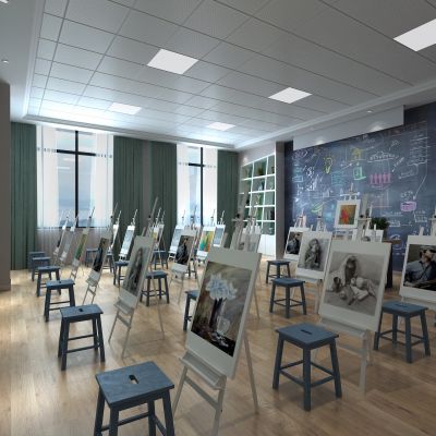现代美术教室