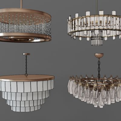 水晶吊灯组合