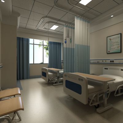 现代医院病房