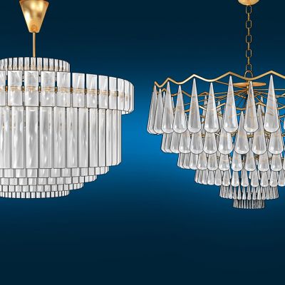 现代水晶吊灯