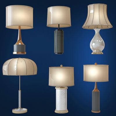 新中式台灯组合