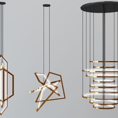 现代吊灯组合
