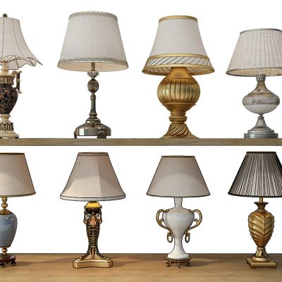 欧式台灯