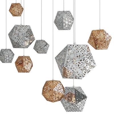 现代金属吊灯组合