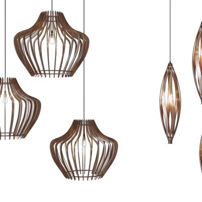 新中式吊灯组合