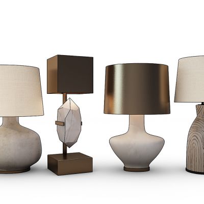 现代台灯组合