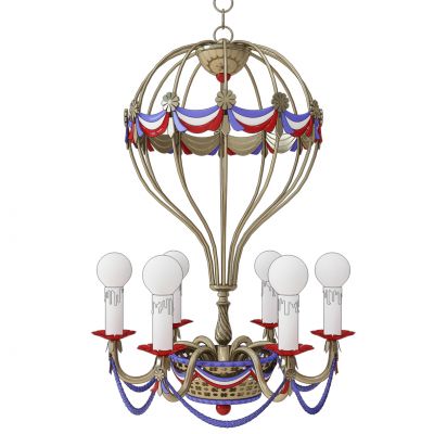 欧式法式铁艺金属吊灯