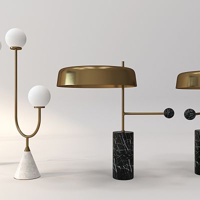 现代台灯组合