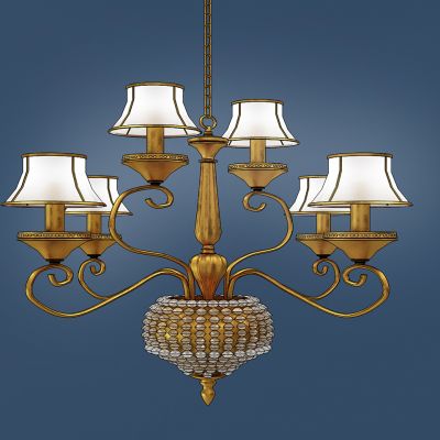 美式欧式铁艺金属吊灯