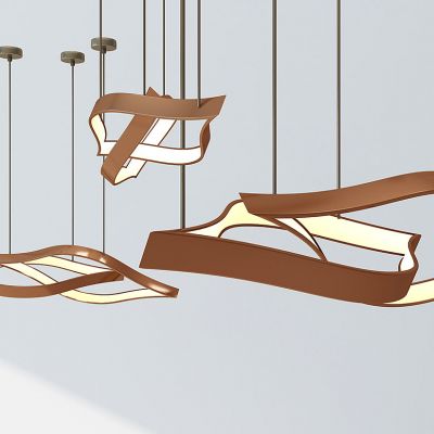 后现代金属艺术吊灯