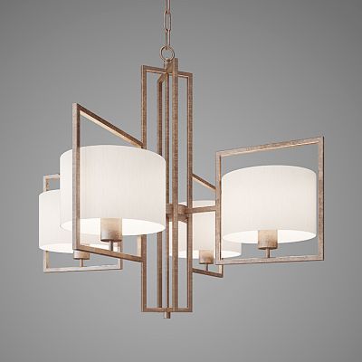 新中式金属吊灯