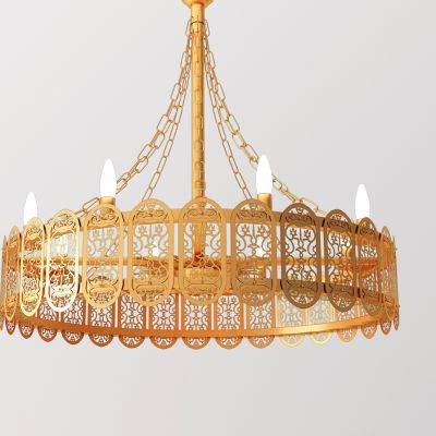 欧式法式东南亚铁艺吊灯