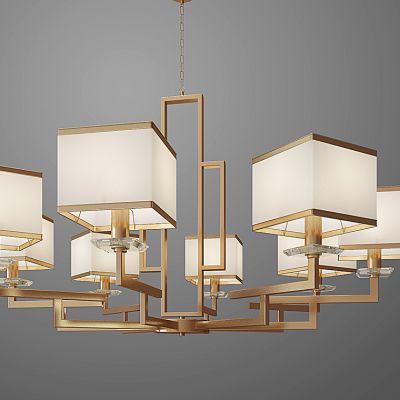 新中式金属吊灯