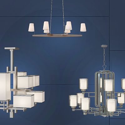 新中式吊灯组合