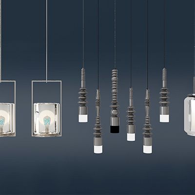 现代小吊灯组合