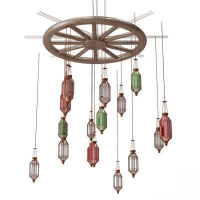 新中式东南亚吊灯