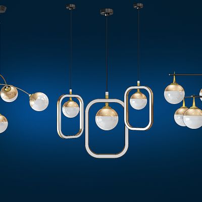 现代球形吊灯
