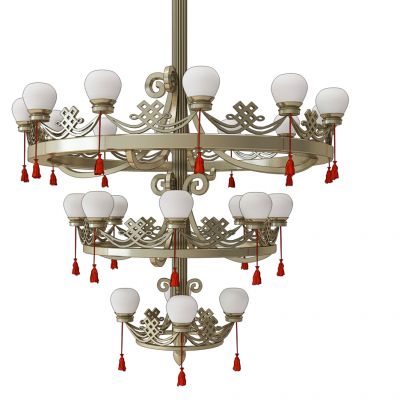 美式欧式民族铁艺吊灯