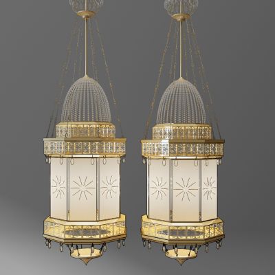 美式欧式东南亚民族铁艺吊灯