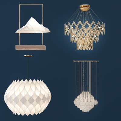 现代吊灯组合