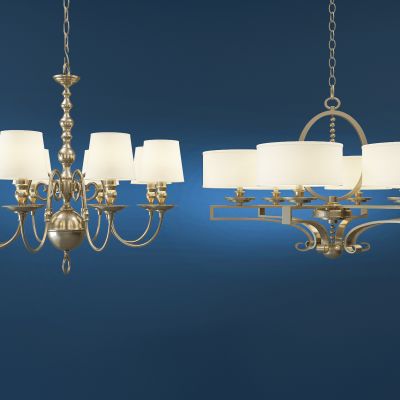 欧式美式金属古典吊灯