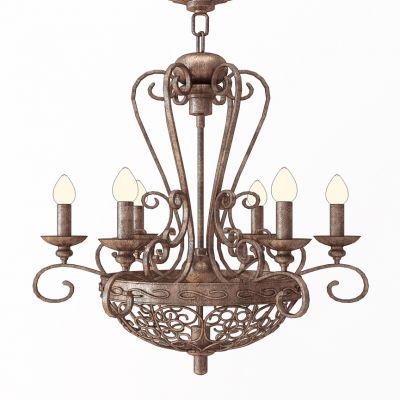 欧式古典铁艺吊灯