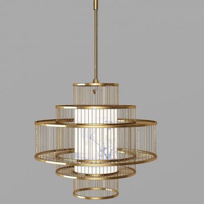 新中式金属吊灯