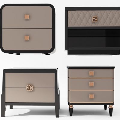 现代轻奢床头柜
