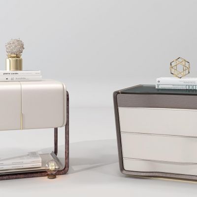 簡歐輕奢床頭柜