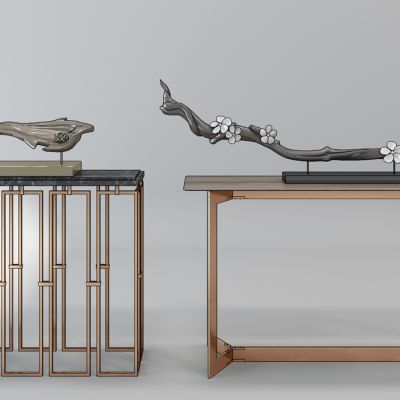 新中式案几摆件干枝