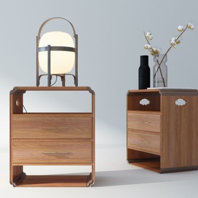 新中式床头柜台灯
