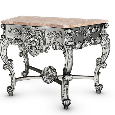 欧式雕花边几组合