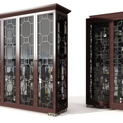 新中式欧式酒柜