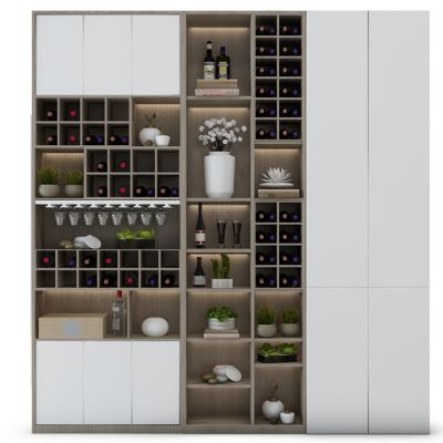 现代酒柜
