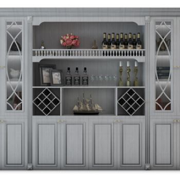 欧式酒柜