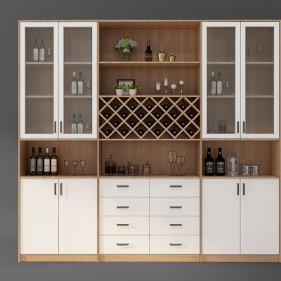 现代酒柜