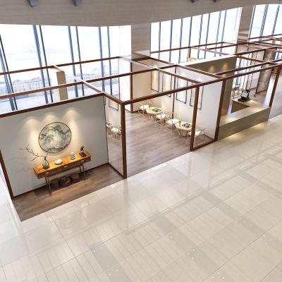 新中式博物馆  展览馆  