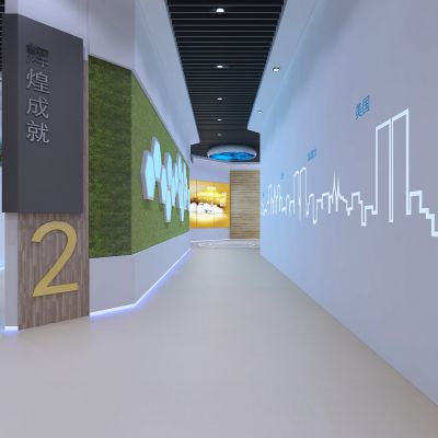 现代科技馆展厅  