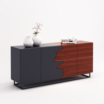 北欧创意餐边柜玄关柜饰品