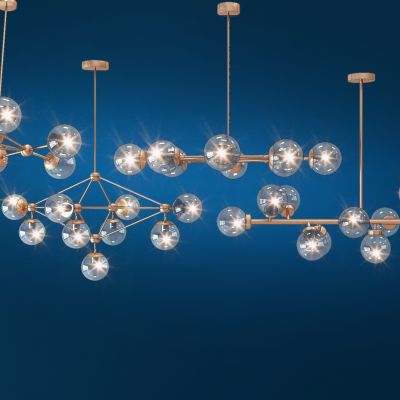 现代球形吊灯