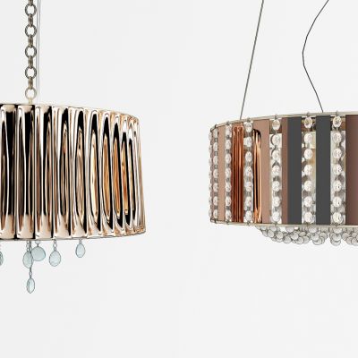 现代时尚吊灯灯具组合