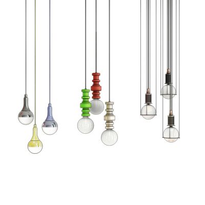 现代时尚小吊灯组合