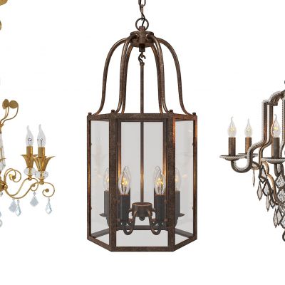 欧式铁艺吊灯